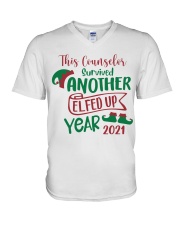 Counselor V-Neck T-Shirt tile