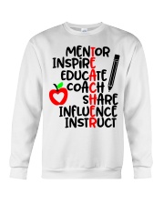 TEACHER FACTS Crewneck Sweatshirt thumbnail