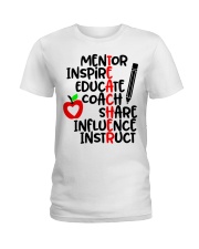 TEACHER FACTS Ladies T-Shirt thumbnail