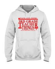 3RD GRADE TEACHER Hooded Sweatshirt tile