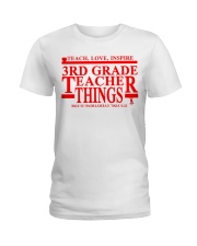 3RD GRADE TEACHER Ladies T-Shirt tile