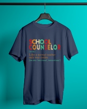SCHOOL COUNSELOR DEFINITION Classic T-Shirt lifestyle-mens-crewneck-front-3