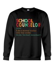 SCHOOL COUNSELOR DEFINITION Crewneck Sweatshirt thumbnail