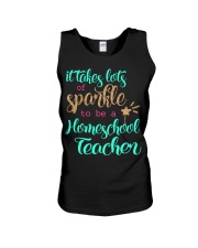 HOMESCHOOL TEACHER SPARKLE Unisex Tank thumbnail