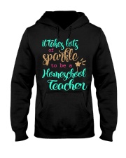HOMESCHOOL TEACHER SPARKLE Hooded Sweatshirt thumbnail