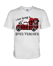 Sped V-Neck T-Shirt tile