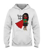 Love Teacher Life Hooded Sweatshirt tile