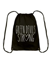 GREEN DEVILS STRONG Drawstring Bag tile