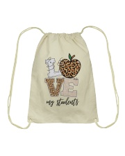 Love My Students Drawstring Bag tile