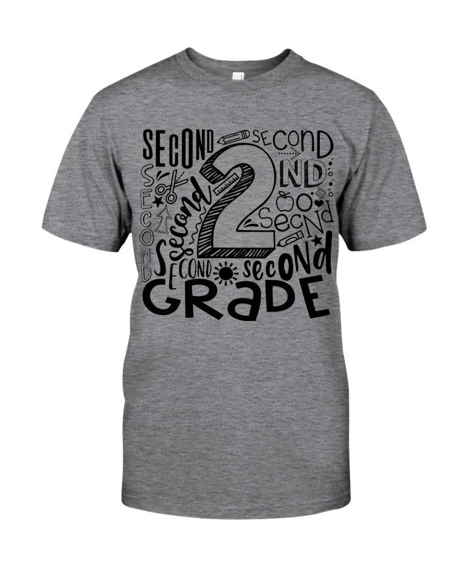 SECOND GRADE TYPO Classic T-Shirt