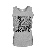 SECOND GRADE TYPO Unisex Tank thumbnail