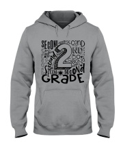 SECOND GRADE TYPO Hooded Sweatshirt thumbnail
