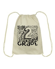 SECOND GRADE TYPO Drawstring Bag thumbnail