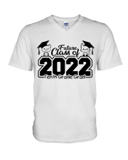 10TH GRADE FUTURE CLASS OF 2022 V-Neck T-Shirt tile