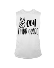 PEACE OUT 3RD GRADE Sleeveless Tee tile