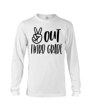PEACE OUT 3RD GRADE Long Sleeve Tee tile