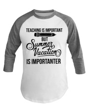TEACHING IS IMPORTANT BUT Baseball Tee tile