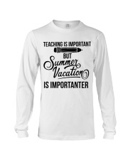 TEACHING IS IMPORTANT BUT Long Sleeve Tee tile