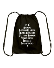 ROCKSTAR QUARANTEACHER 2020 Drawstring Bag tile