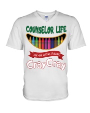 COUNSELOR V-Neck T-Shirt tile