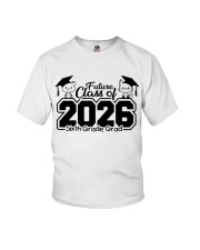 6TH GRADE FUTURE CLASS OF 2026 Youth T-Shirt front
