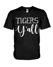 TIGERS V-Neck T-Shirt tile