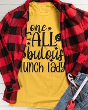 ONE FALLBULOUS LUNCH LADY Classic T-Shirt apparel-classic-tshirt-lifestyle-front-217