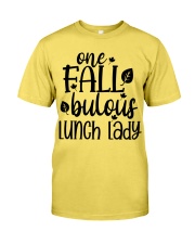 ONE FALLBULOUS LUNCH LADY Premium Fit Mens Tee tile