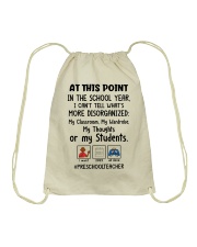 PRESCHOOL TEACHER Drawstring Bag tile