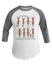 Kindergarten Baseball Tee front