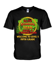5TH GRADE V-Neck T-Shirt tile