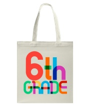 6TH GRADE Tote Bag tile