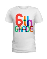 6TH GRADE Ladies T-Shirt tile