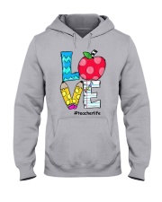 LOVE TEACHER Hooded Sweatshirt thumbnail