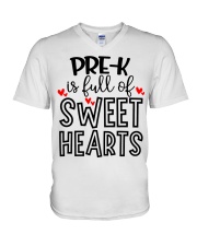 PRE-K HEART V-Neck T-Shirt thumbnail