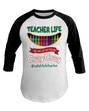 SUBSTITUTE TEACHER Baseball Tee tile