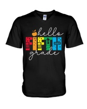 5TH GRADE V-Neck T-Shirt tile