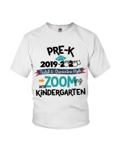 PRE-K ZOOMING INTO KINDERGARTEN Youth T-Shirt front