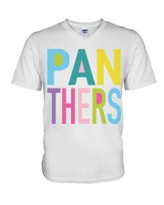 PANTHERS V-Neck T-Shirt tile