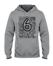 SIXTH GRADE TYPO Hooded Sweatshirt thumbnail