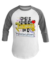 BUS DRIVER Baseball Tee tile