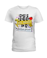 BUS DRIVER Ladies T-Shirt tile
