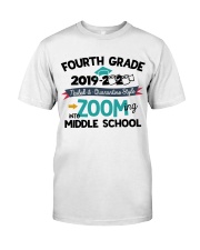 4TH GRADE ZOOMING INTO MIDDLE SCHOOL Classic T-Shirt tile