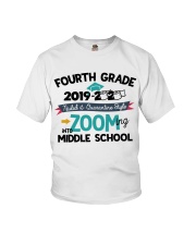 4TH GRADE ZOOMING INTO MIDDLE SCHOOL Youth T-Shirt front