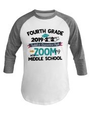 4TH GRADE ZOOMING INTO MIDDLE SCHOOL Baseball Tee tile