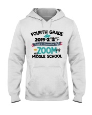 4TH GRADE ZOOMING INTO MIDDLE SCHOOL Hooded Sweatshirt tile