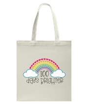 100 Days Brighter Tote Bag tile