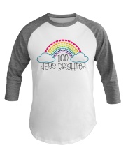 100 Days Brighter Baseball Tee tile