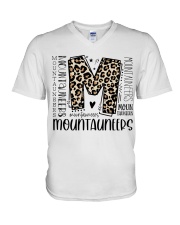 MOUNTAUNEERS V-Neck T-Shirt tile