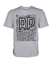 ASSISTANT PRINCIPAL TEACHER DESIGN V-Neck T-Shirt thumbnail